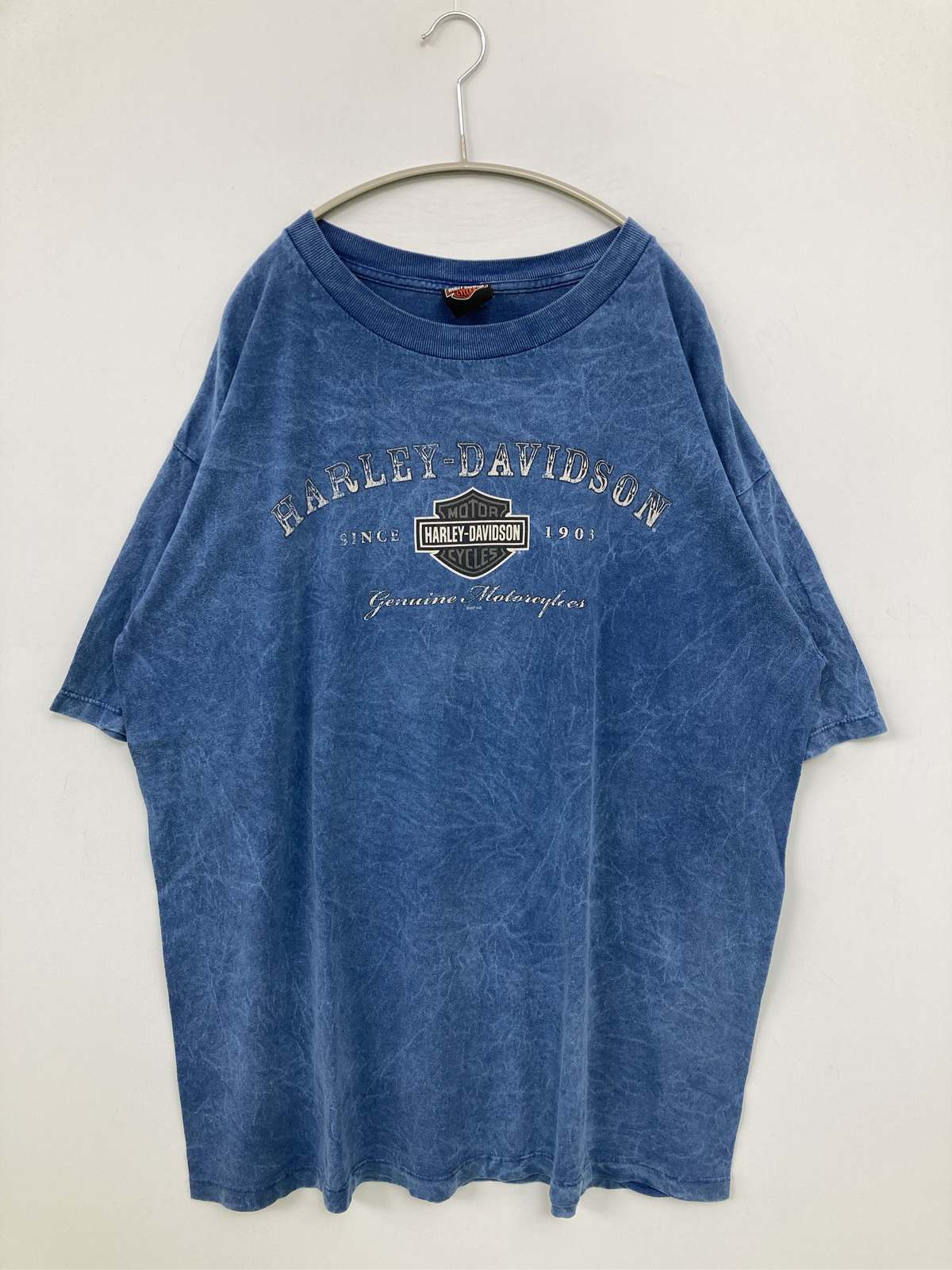 【中古】HARLEY-DAVIDSON ハーレーダビッドソン プルオーバー/カットソー 青色 メンズ