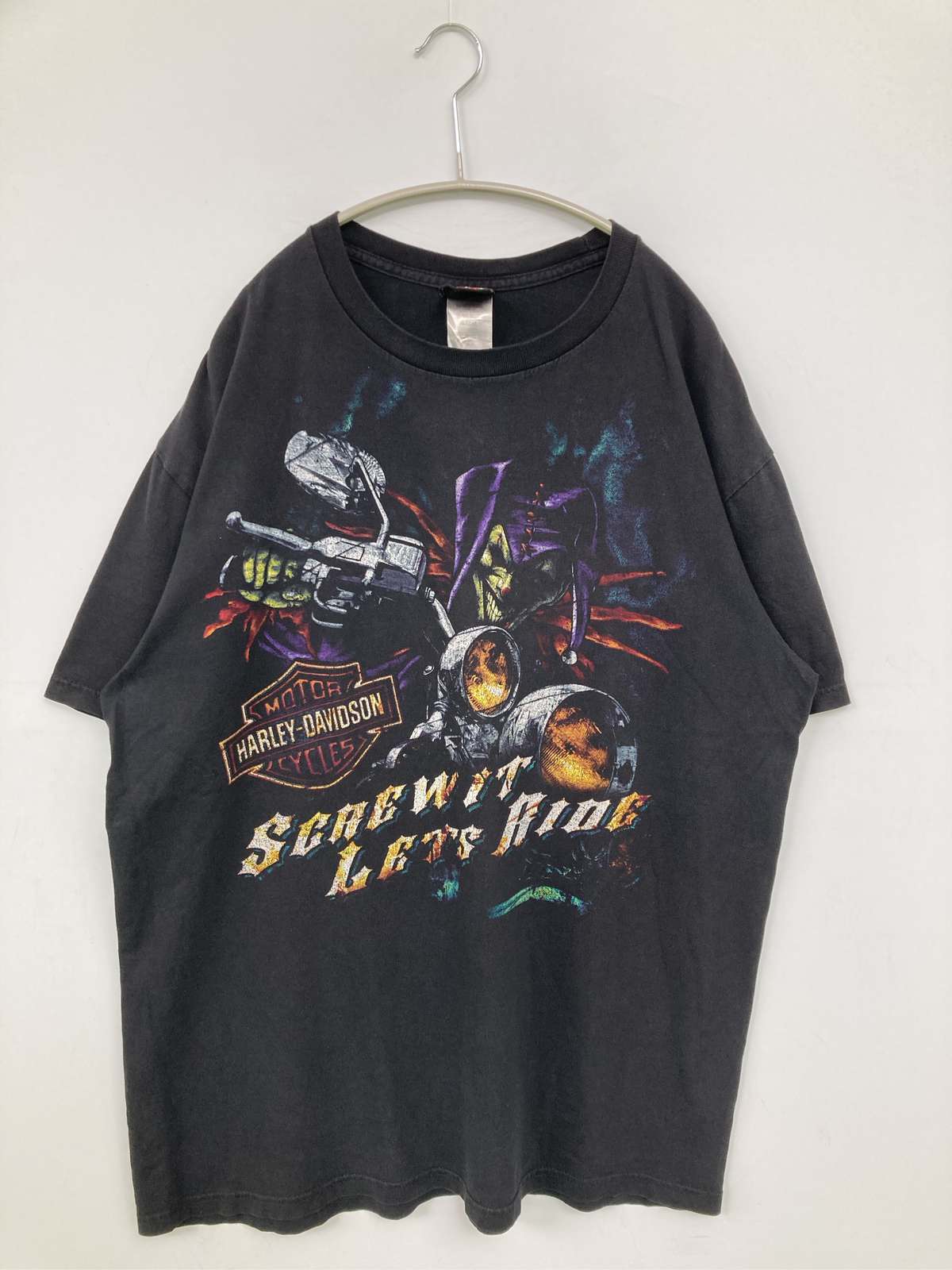【中古】HARLEY-DAVIDSON ハーレーダビッドソン プルオーバー/カットソー 黒いこと メンズ