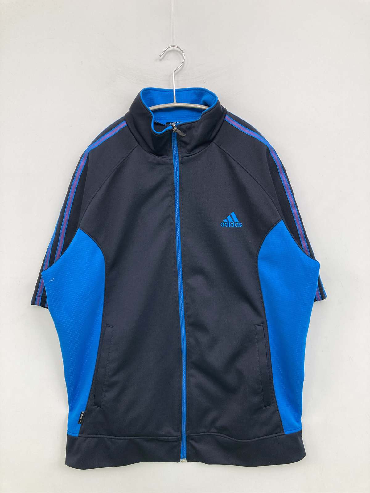 【中古】adidas アディダス ジャージ/トラックジャケット XO ブラック メンズ｜digdig 店