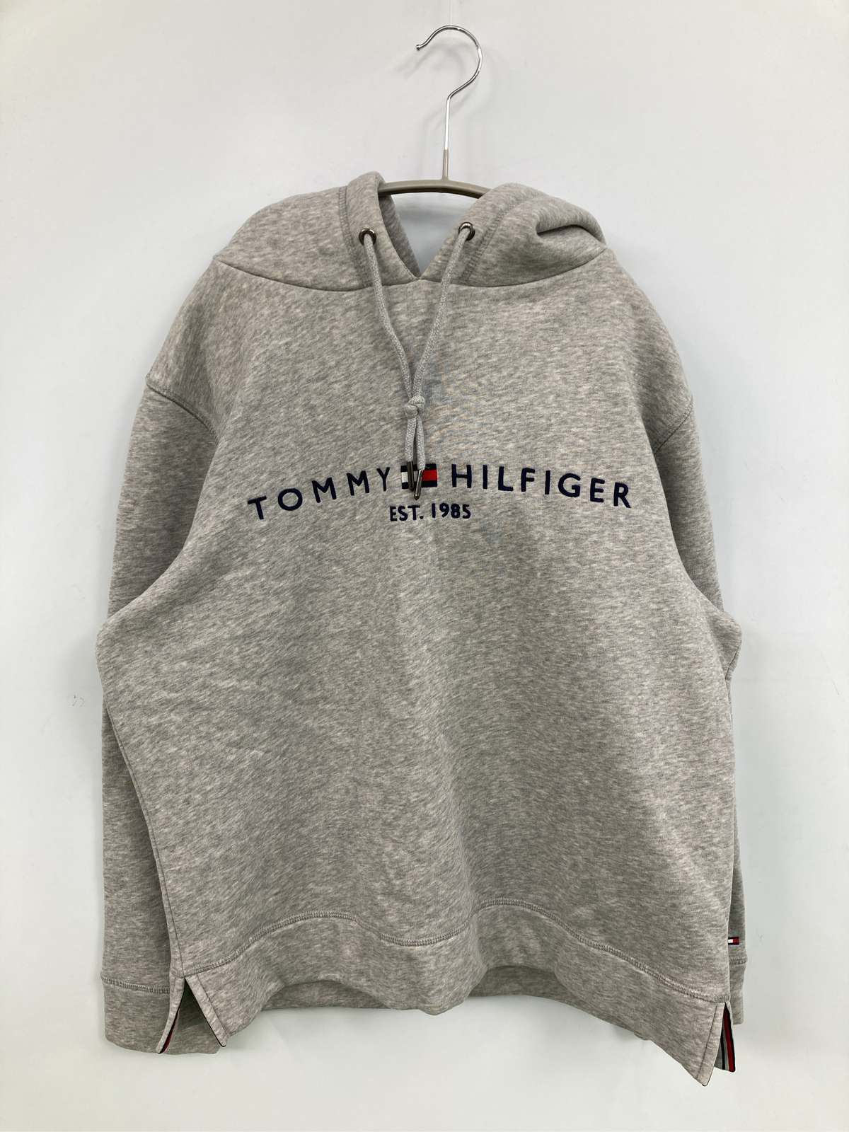 【中古】TOMMY HILFIGER トミーヒルフィガー 汗水 S 薄墨色 レディース