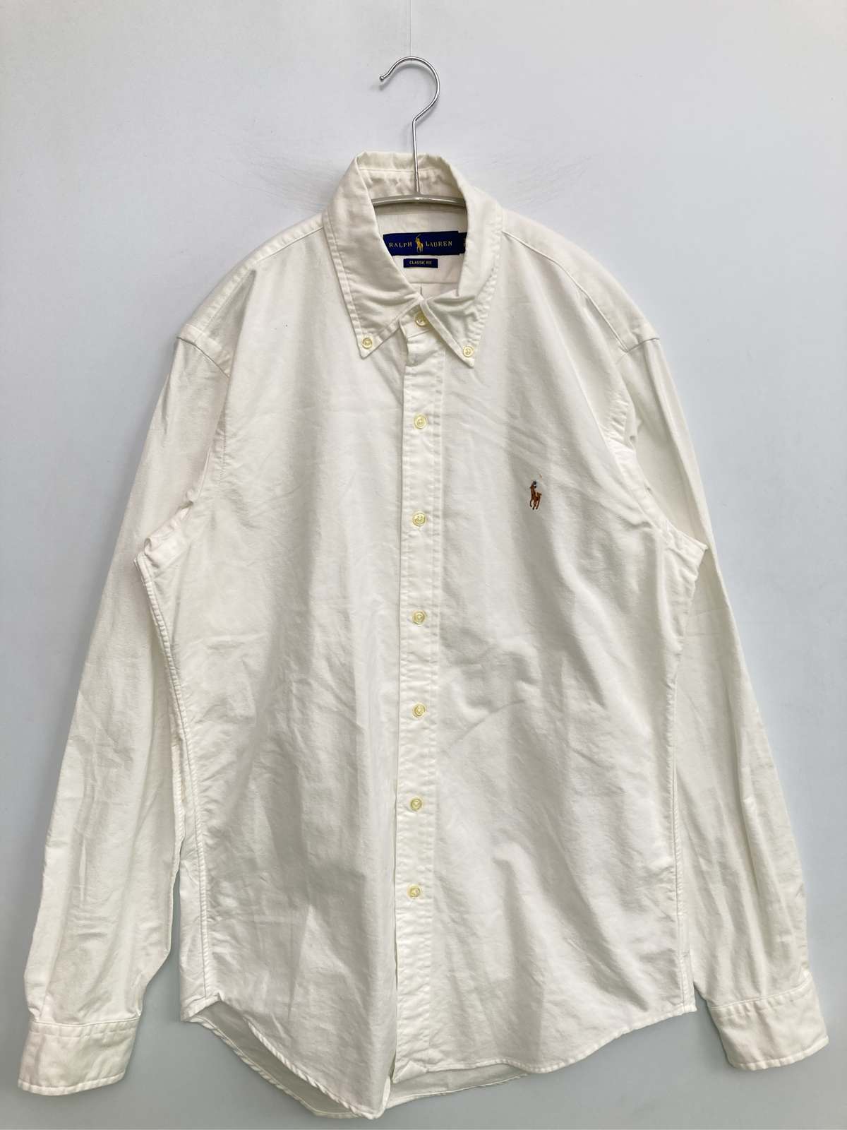 【中古】Ralph Lauren ラルフローレン シャツ/ブラウス S ホワイト メンズ｜digdig 店