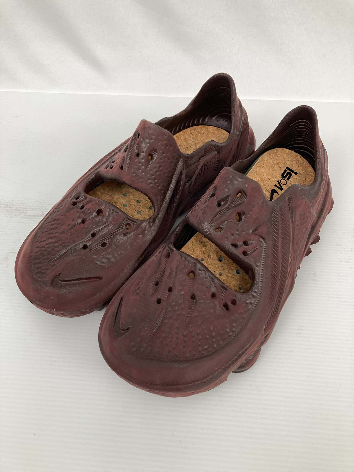 【中古】NIKE ナイキ スリッポン 赤銅色 メンズ