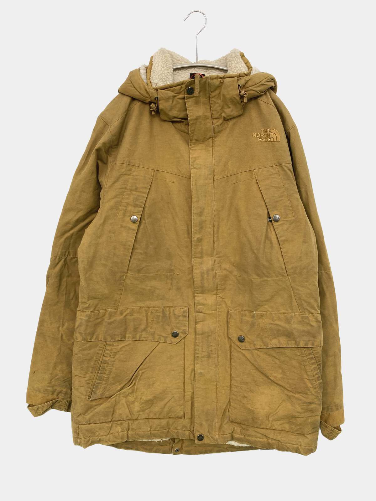 【中古】THE NORTH FACE ザノースフェイス アウター M ベージュ メンズ レディース｜digdig 店