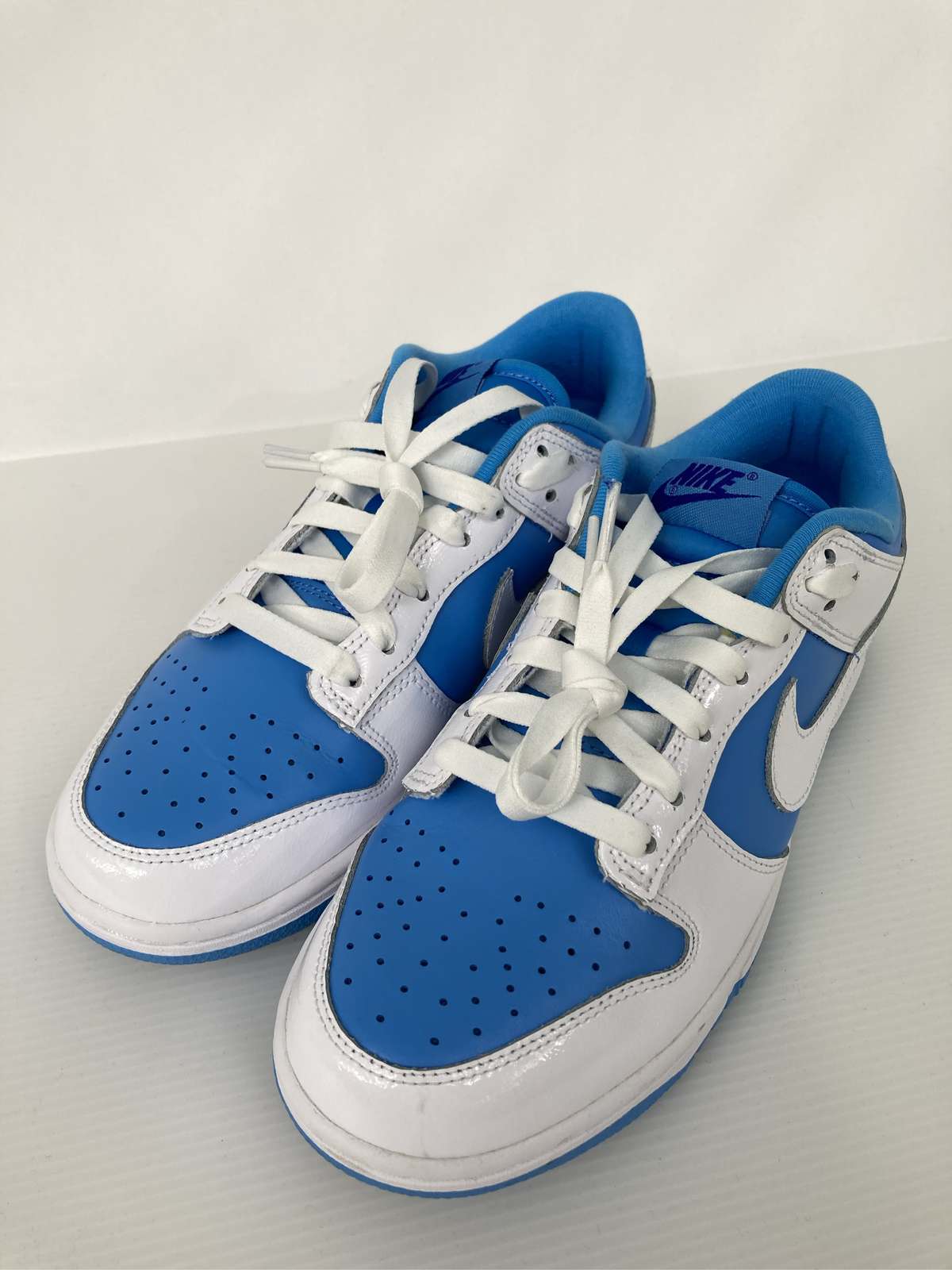 【中古】NIKE ナイキ スニーカー 24.5珊 青色 レディース