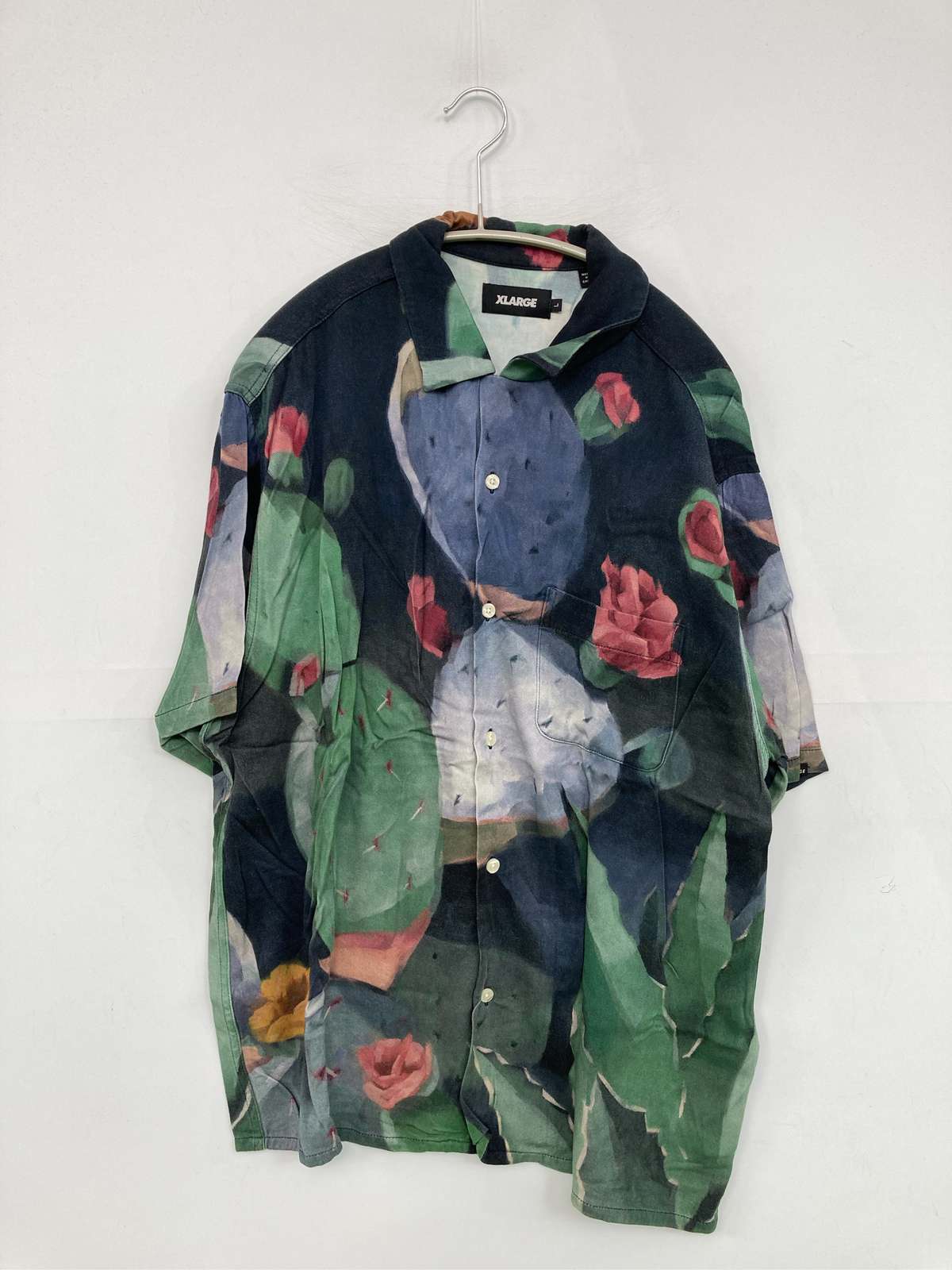 【中古】XLARGE エクストララージ プルオーバー/トップ L 緑であること メンズ