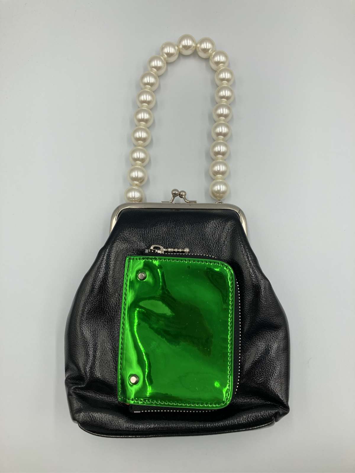 【中古】PAMEO POSE パメオポーズ ハンドバック 黒いこと レディース