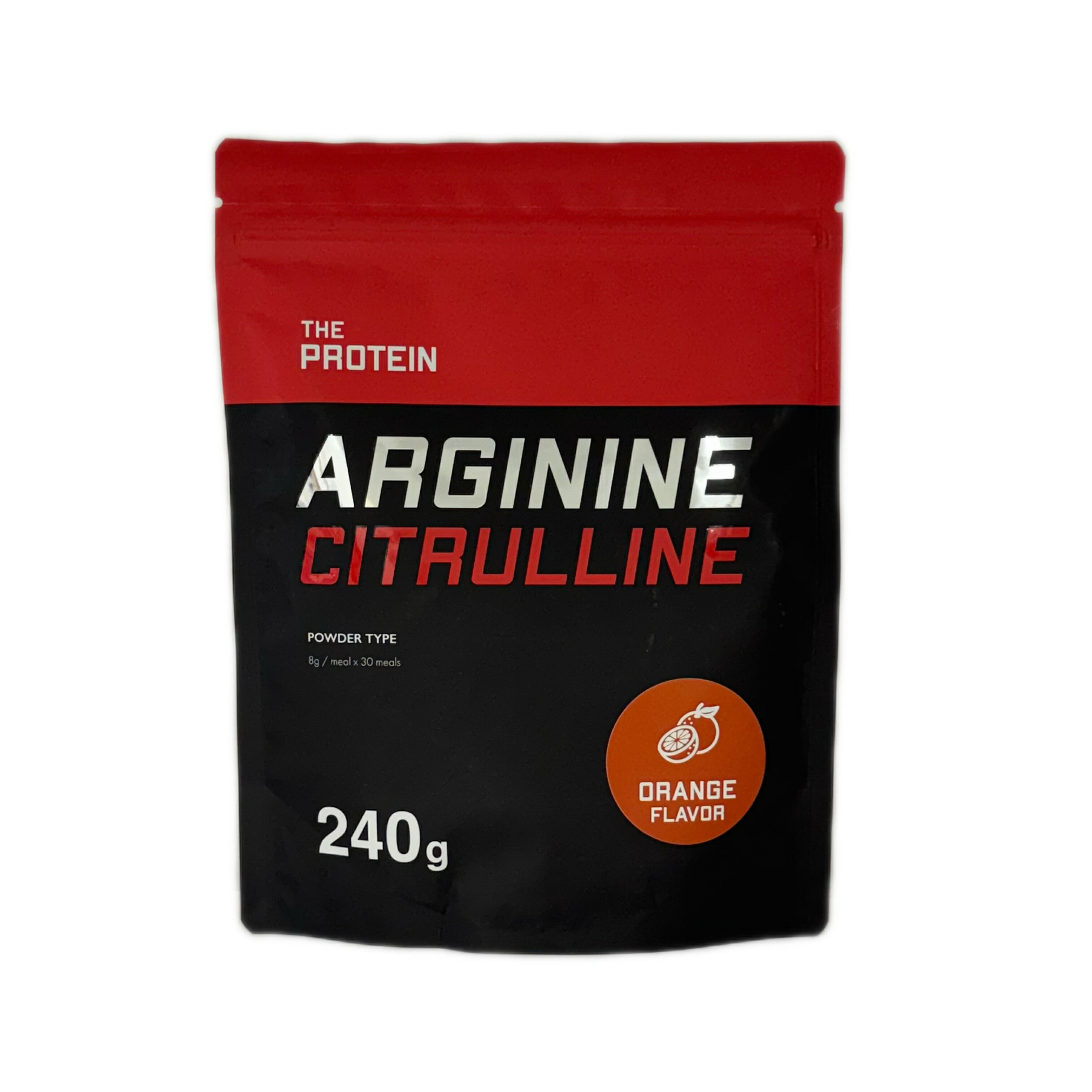 【楽天市場】ザプロ アルギニン シトルリン パウダー 240g 約30食 オレンジ 風味 武内製薬 THE PROTEIN