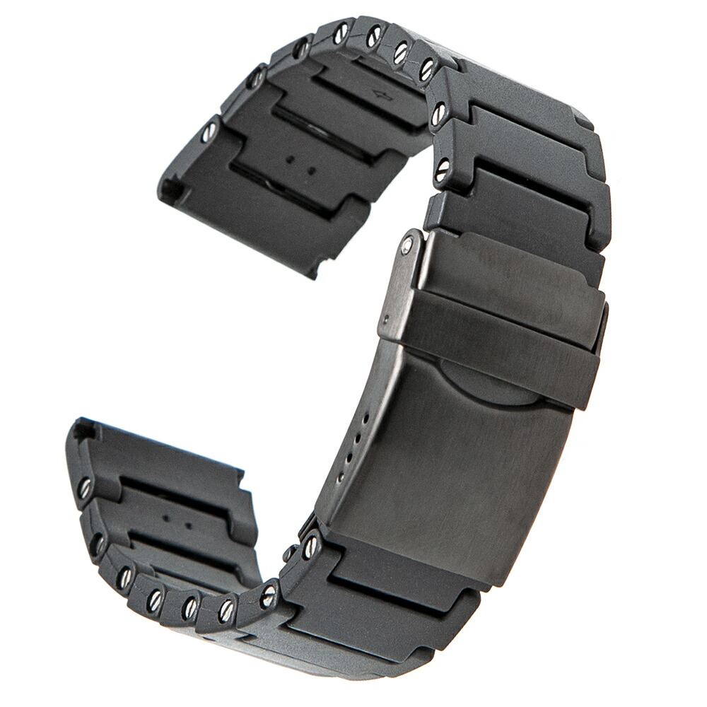 楽天市場 時計 ベルト 腕時計 バンド Empire Union ユニオン 3000 超軽量 連結 ウレタン 時計ベルト 腕時計ベルト ブラック 22mm アップルウォッチにも 腕時計ベルトの専門店 Empire