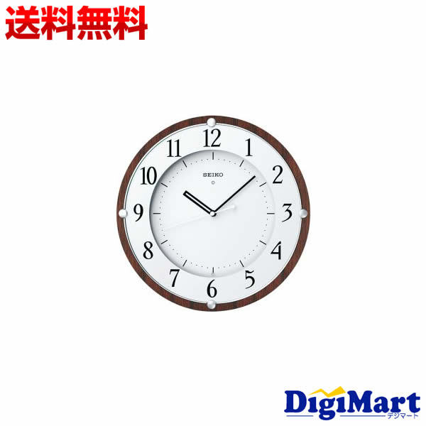 【7月25日は全品ポイント3倍】【送料無料】セイコー クロック 掛け時計 電波 アナログ 木地 KX373B SEIKO｜カメラ・レンズ・家電のDigiMart