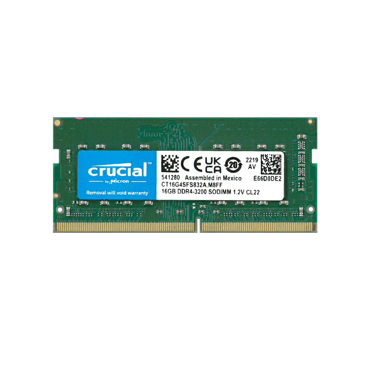 楽天市場】16GB Crucial Micron製 増設 メモリ ノート・小型 PC DDR4