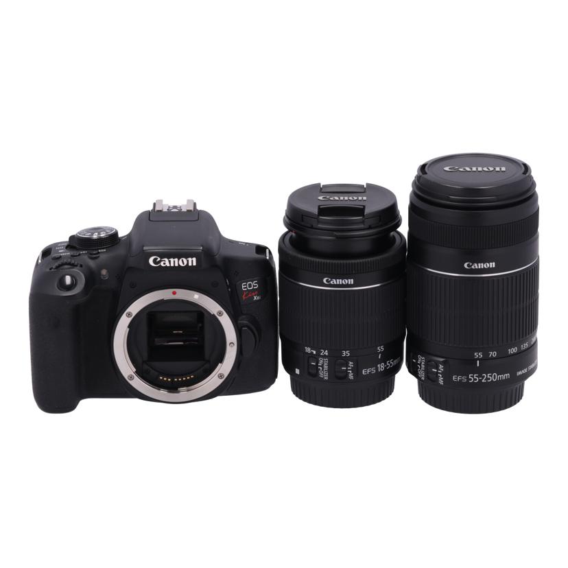 中古 デジタル一眼　ダブルズームキット Canon キヤノン　 EOS Kiss X8i ﾀﾞﾌﾞﾙｽﾞｰﾑｷｯﾄ 201003224 コンディションランク【B】 （商品 No.69-0）