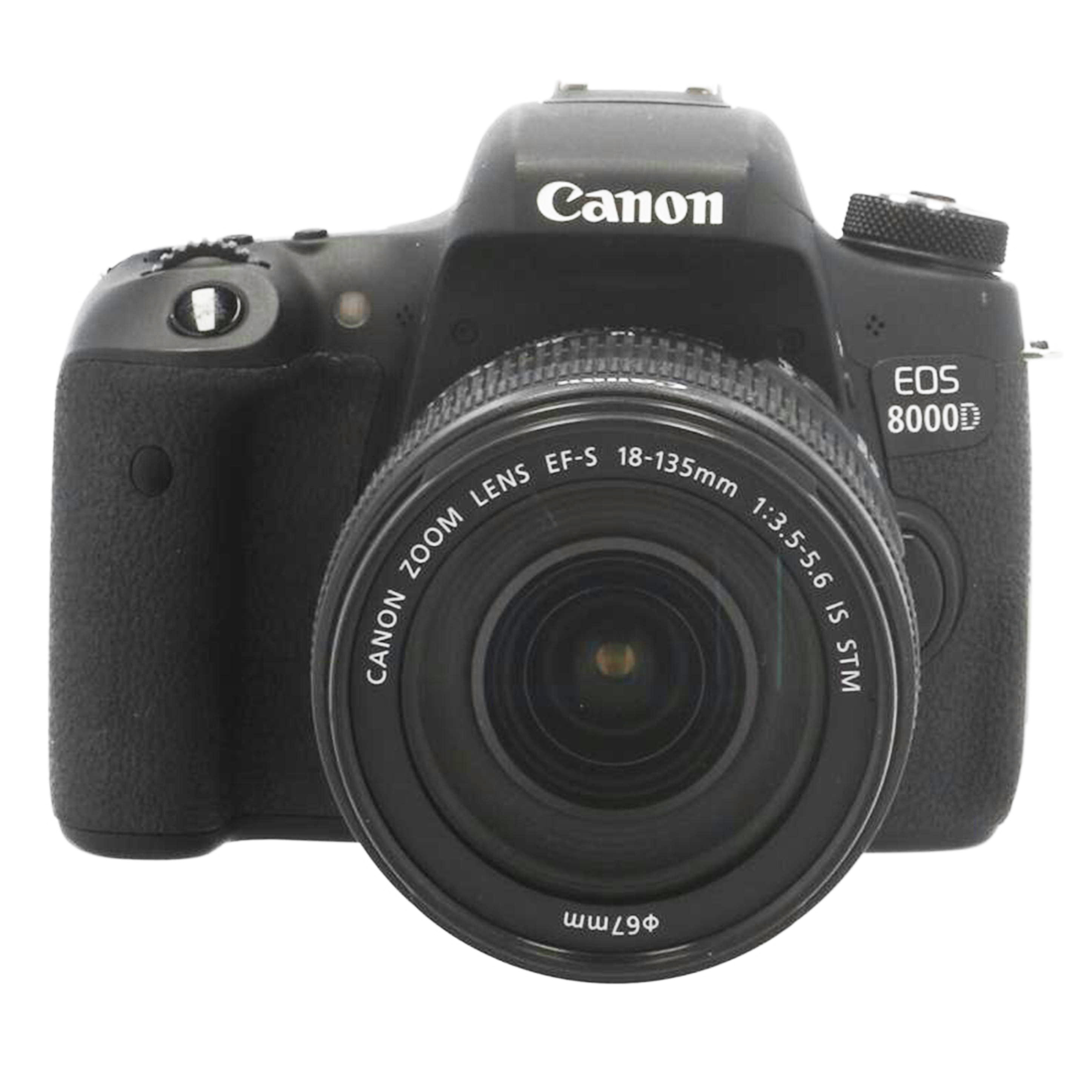 中古 デジタル一眼レンズキット Canon キヤノン EOS 8000D 18-135mm レンズキット 041032010752 コンディションランク【B】 （商品 No.19-0）