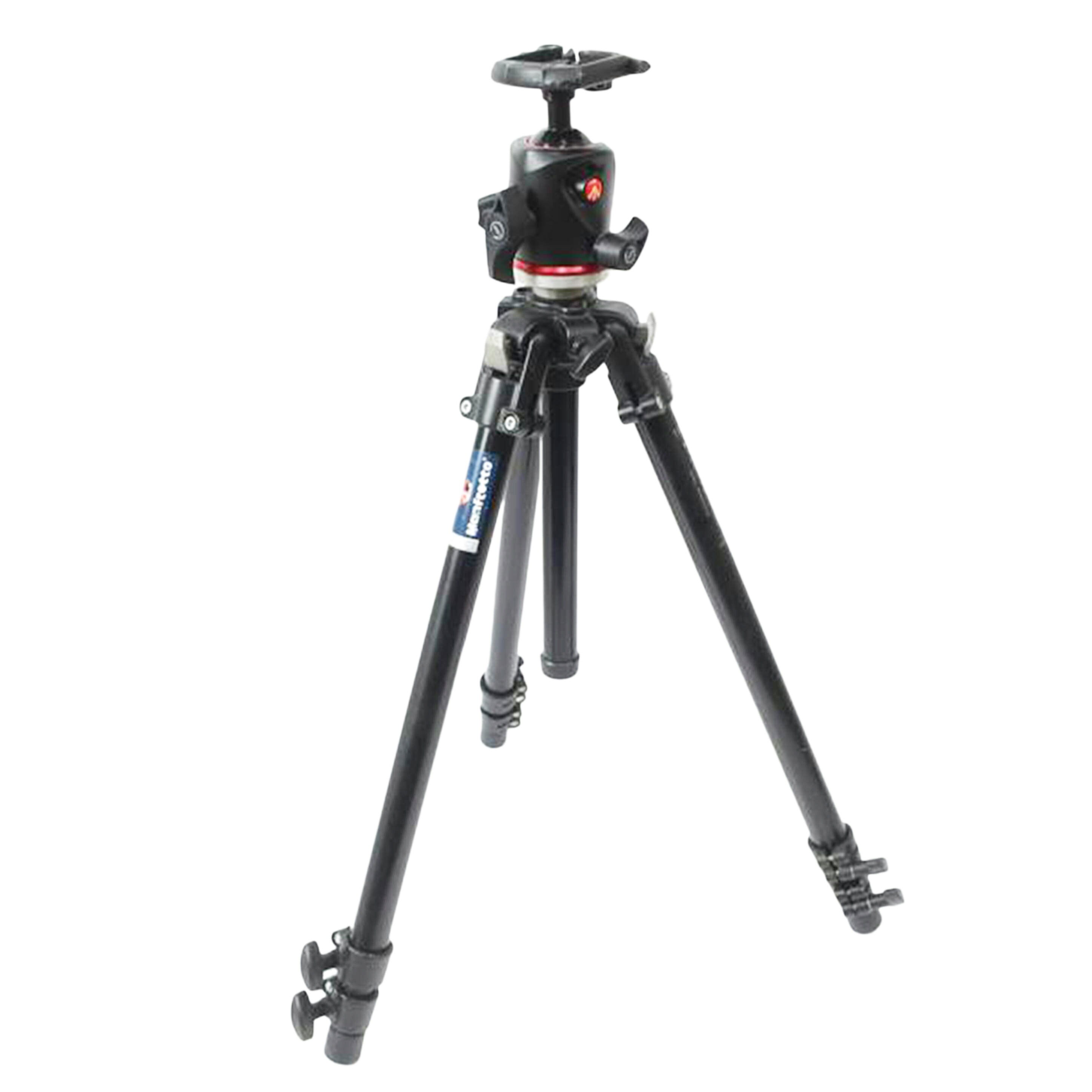中古 三脚雲台セット manfrotto マンフロット 190B+MHXPRO BHQ2 190B/FF02 コンディションランク【AB】 （商品 No.65-0）