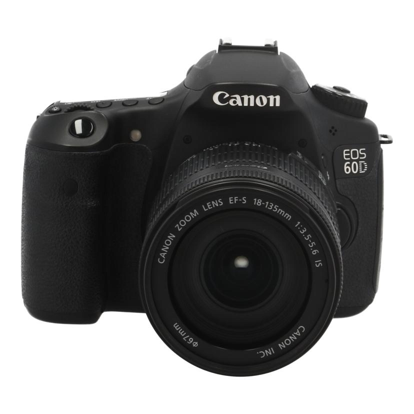 中古 デジタル一眼 レンズキット Canon キヤノン EOS 60D 18-135mm 3061400412 コンディションランク【B】 (商品 No.67-0)