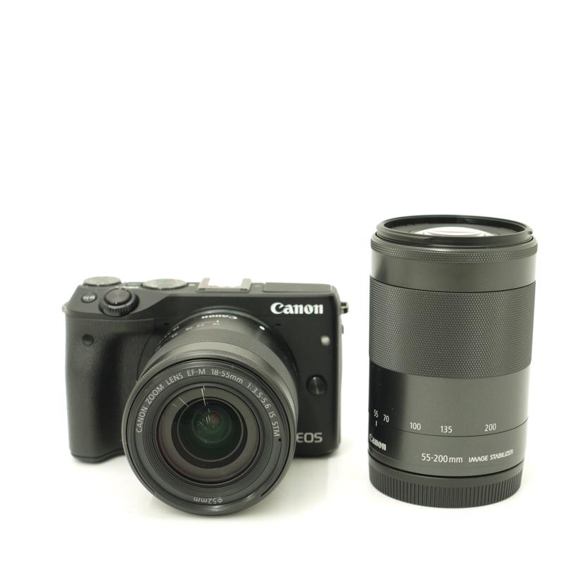 中古 ミラーレス一眼レフ ダブルズームキットCanon キャノンEOS M3 031040003492コンディションランク【AB】(商品 No.81-0)｜DIGIREX