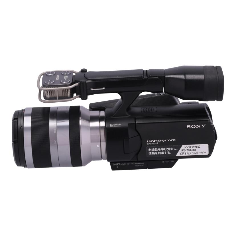 中古 レンズ交換式ビデオカメラ/Handycam SONY　 ソニー　 NEX-VG10 S0100124788 コンディションランク【B】 （商品 No.01-0）