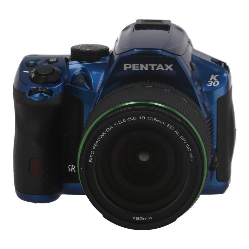 中古 デジタル一眼　レンズキット PENTAX ペンタックス　 K-30 18-135WR ﾚﾝｽﾞｷｯﾄ 46509958 コンディションランク【B】 （商品 No.42-0）