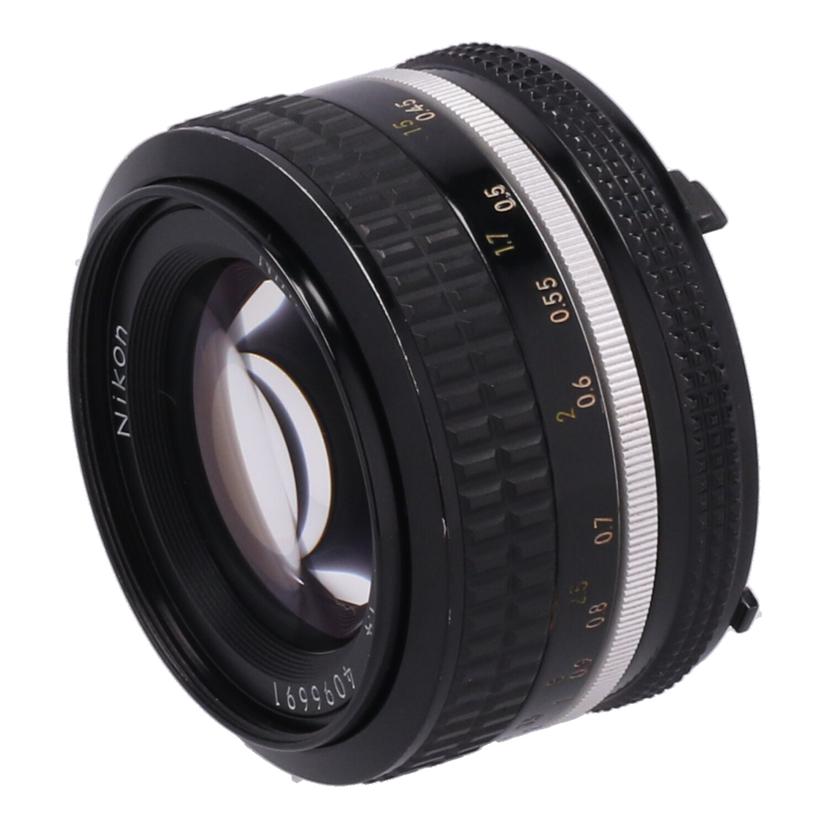 中古 交換レンズ/50mm Nikon ニコン Ai Nikkor 50mm F1.4 4096691 コンディションランク【B】 (商品 No.62-0)