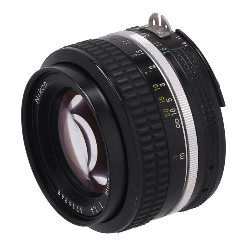 中古 取り替えっこ水晶体/50mmNikon ニコン Ai Nikkor 50粍 F1.4 471494前提条件序列付ける【B】（商いもの No.42-0）