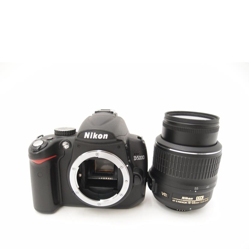 中古 デジタル一眼レンズキット/D5000キットNikon ニコンD5000 ﾚﾝｽﾞｷｯﾄ 2217724コンディションランク【B】（商品 No.69-0）｜DIGIREX