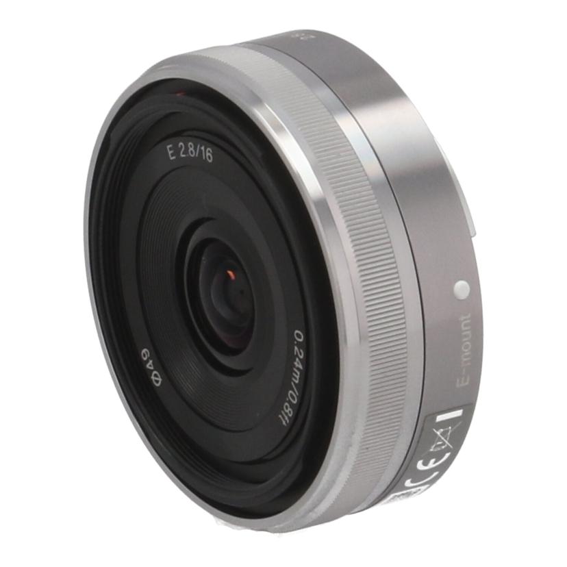 中古 取り替えっこ水晶体/16mmSONY  ソニー SEL16F28 0310638前提条件序列付ける【AB】（商いもの No.19-0）