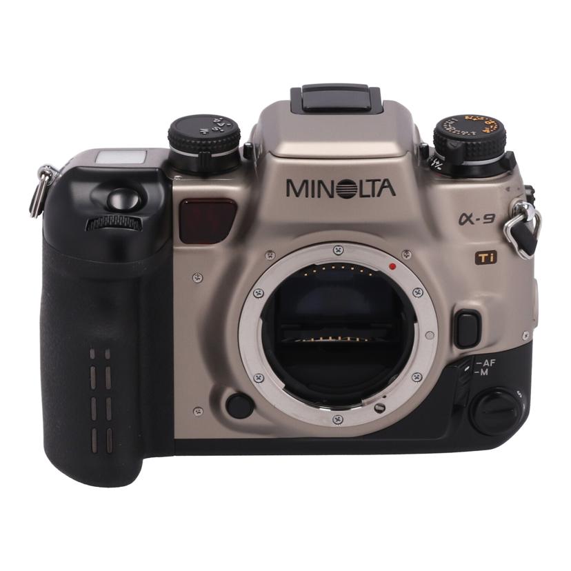 中古 写真フィルム一眼二眼レフ 上半身/α－9TiMINOLTA ミノルタα-9Ti 上半身0587健康状態位置づける【A】（商いもの No.62-0）