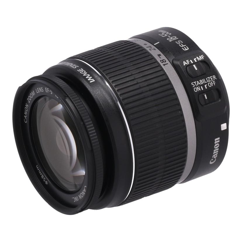 中古 交換レンズ/18－55mm Canon キヤノン　 EF-S18-55mm F3.5-5.6 IS 5.730769 コンディションランク【B】 （商品 No.82-0）