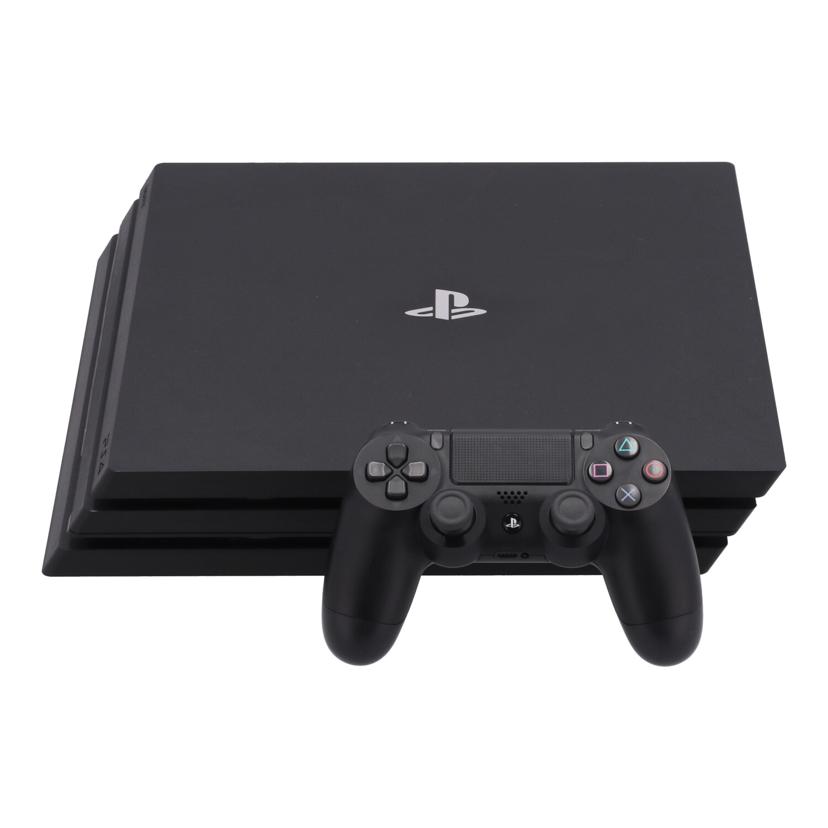 中古 PlayStation4 Pro 本体 SONY ソニー CUH-7000BB01 S0103381214 コンディションランク【B】 （商品 No.22-0）