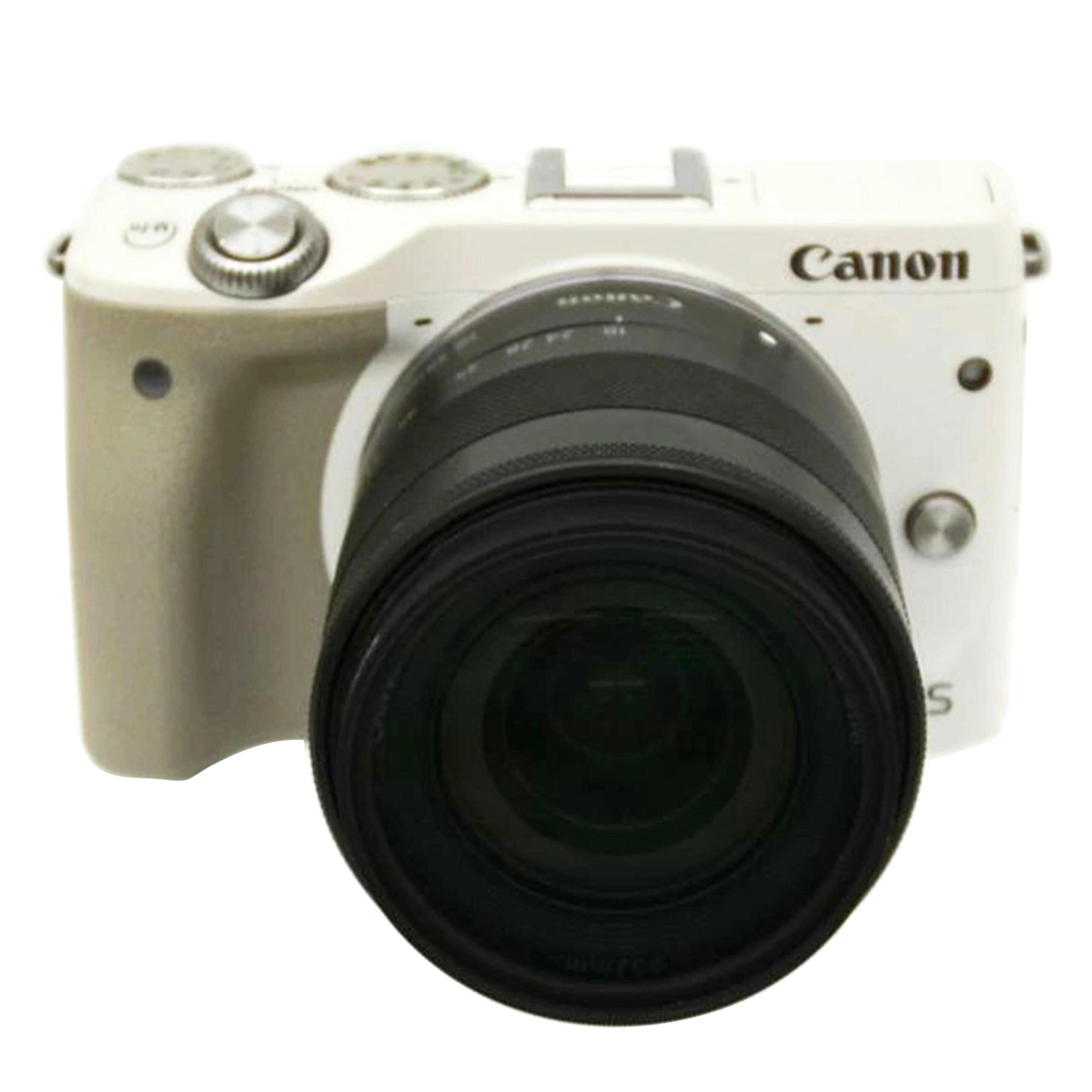 中古 ミラーレス一眼 Canon キャノン EOS M3 EF-M18-55 091043000247 コンディションランク【B】 （商品 No.75-0）