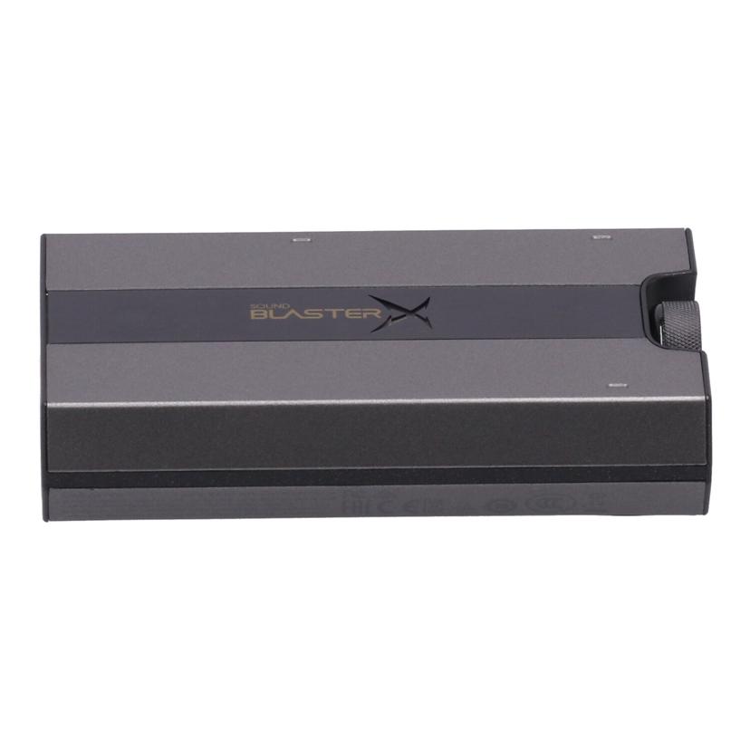中古 ゲーミングUSB　DAC/Sound　BlasterX　G6　 CREATIVE クリエイティブ　 SBX-G6 YDSB1770138009981B コンディションランク【B】 （商品 No.75-0）