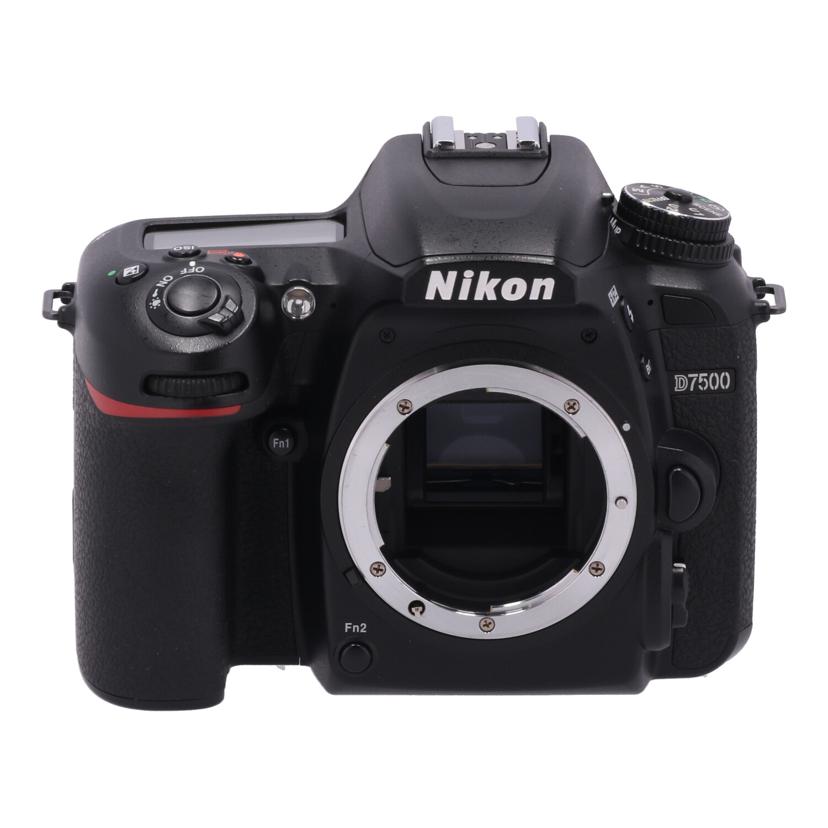 中古 デジタル一眼　ボディ Nikon ニコン　 D7500 ﾎﾞﾃﾞｨ 2019963 コンディションランク【B】 （商品 No.24-0）