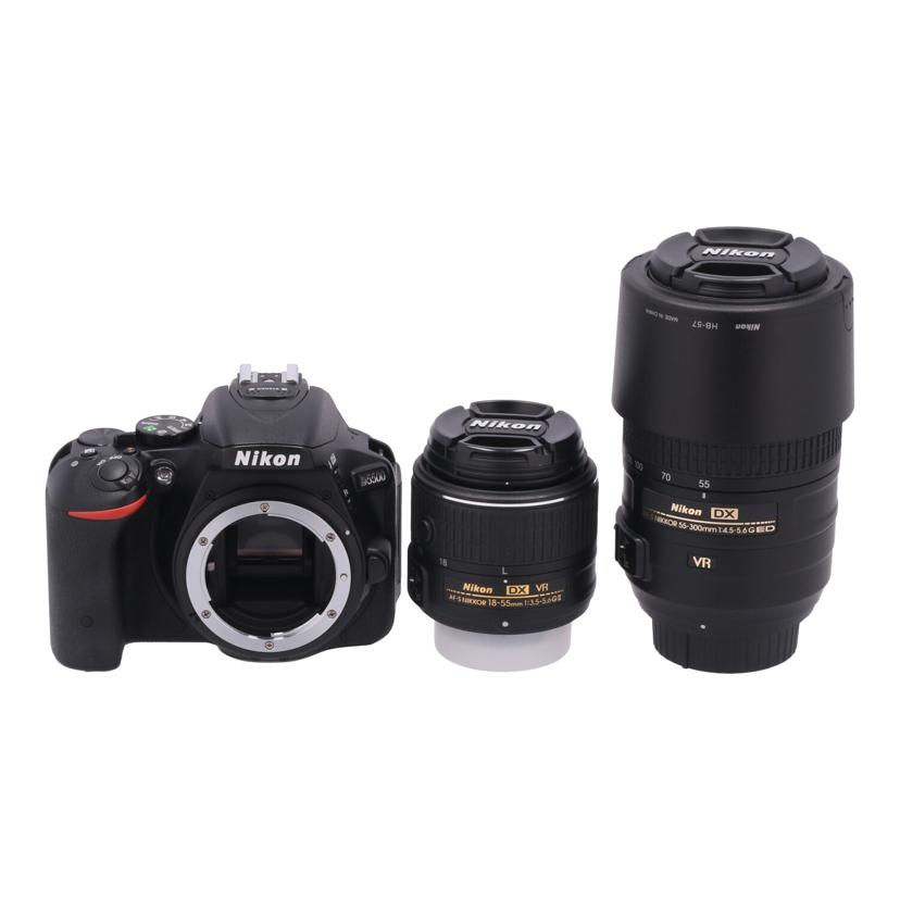 中古 デジタル一眼 ダブルズームキット Nikon ニコン D5500 ダブルズームキット 2106177 コンディションランク【B】 （商品 No.62-0）