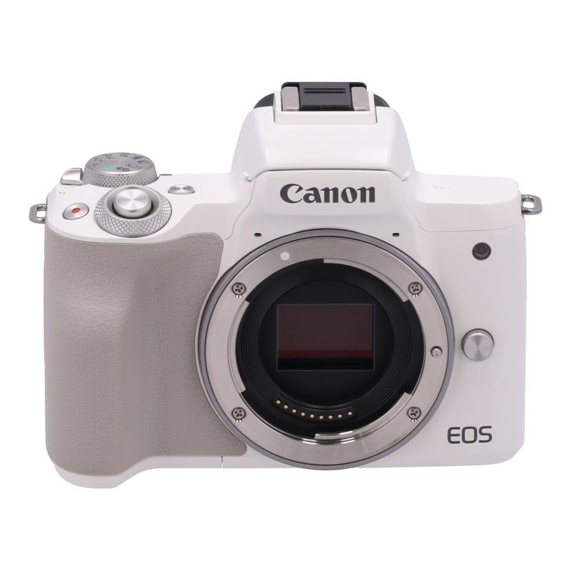 中古 銀鏡受け答え一眼 上半身Canon キヤノンEOS Kiss M2 上半身21251054000822前提条件序列付ける【B】（商いもの No.82-0）