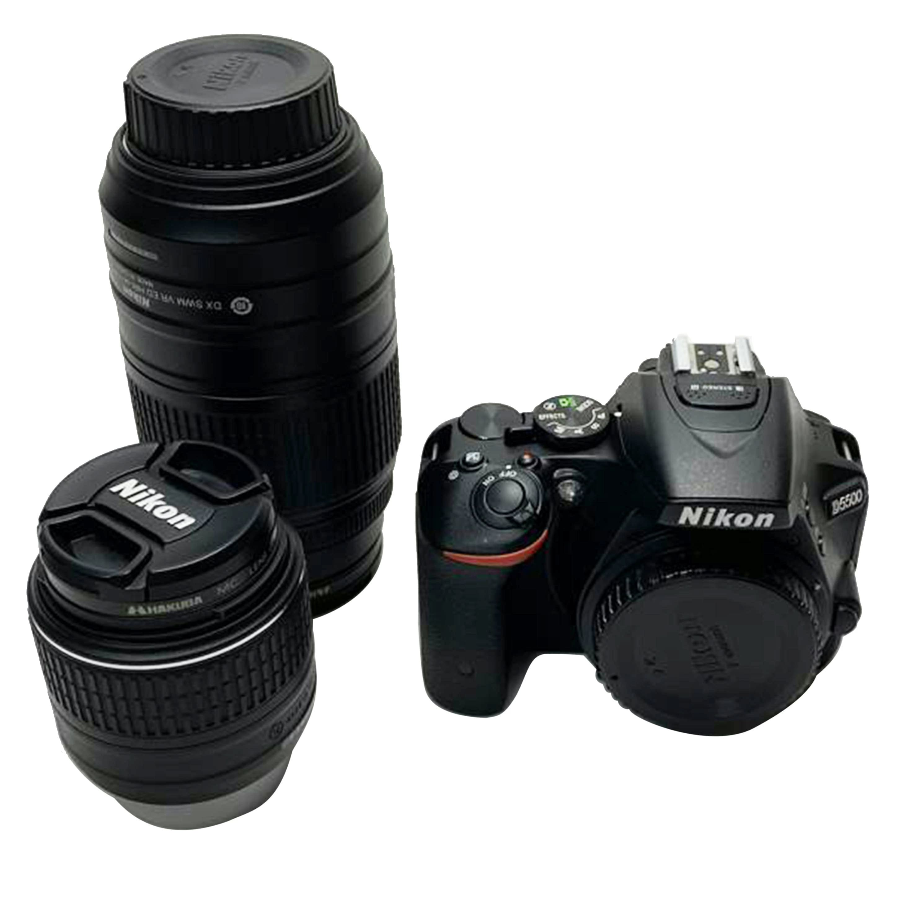 中古 デジタル一眼レフ ダブルズームキット Nikon ニコン D5500 2058180 コンディションランク【B】 （商品 No.52-0）