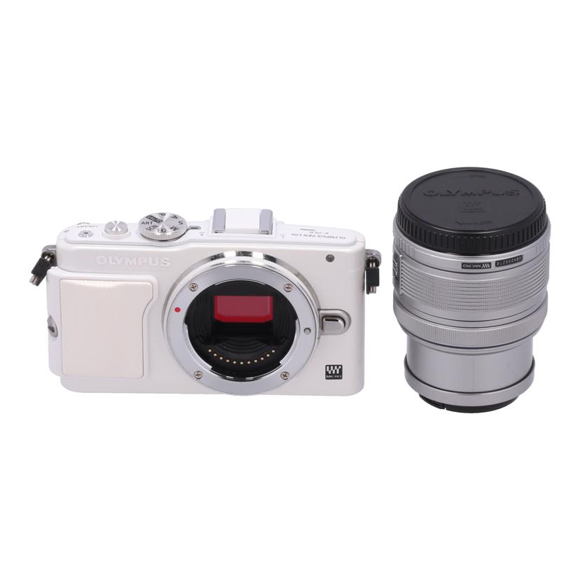 中古 鏡鑑受け答え一眼 水晶体一揃いの道具OLYMPUS オリンパスE-PL6 水晶体一揃いの道具 V5WF53442健康状態位置づける【B】（商いもの No.81-0）