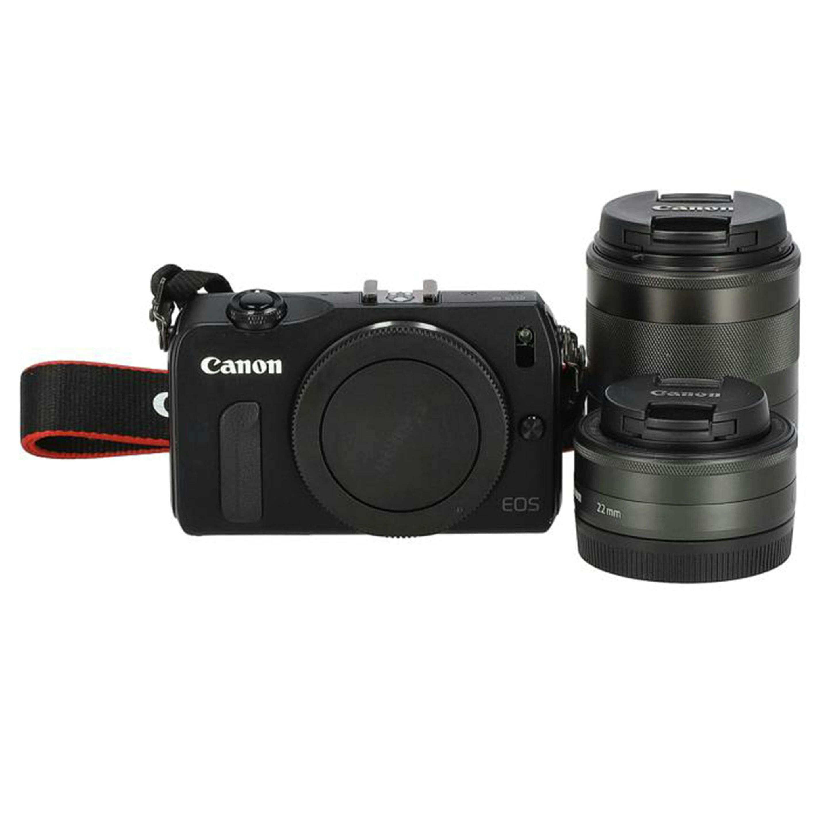 中古 ミラーレス一眼カメラCANON キャノンEOS Mダブルレンズキット 161091404630コンディションランク【AB】(商品 No.78-0)|DIGIREX