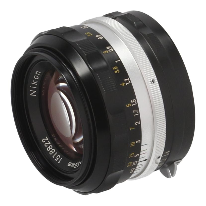 中古 取り替えっこ水晶体/50粍非AINikon ニコンS.C Auto 50粍 f1.4 1518822健康状態位置づける【B】（商いもの No.82-0）