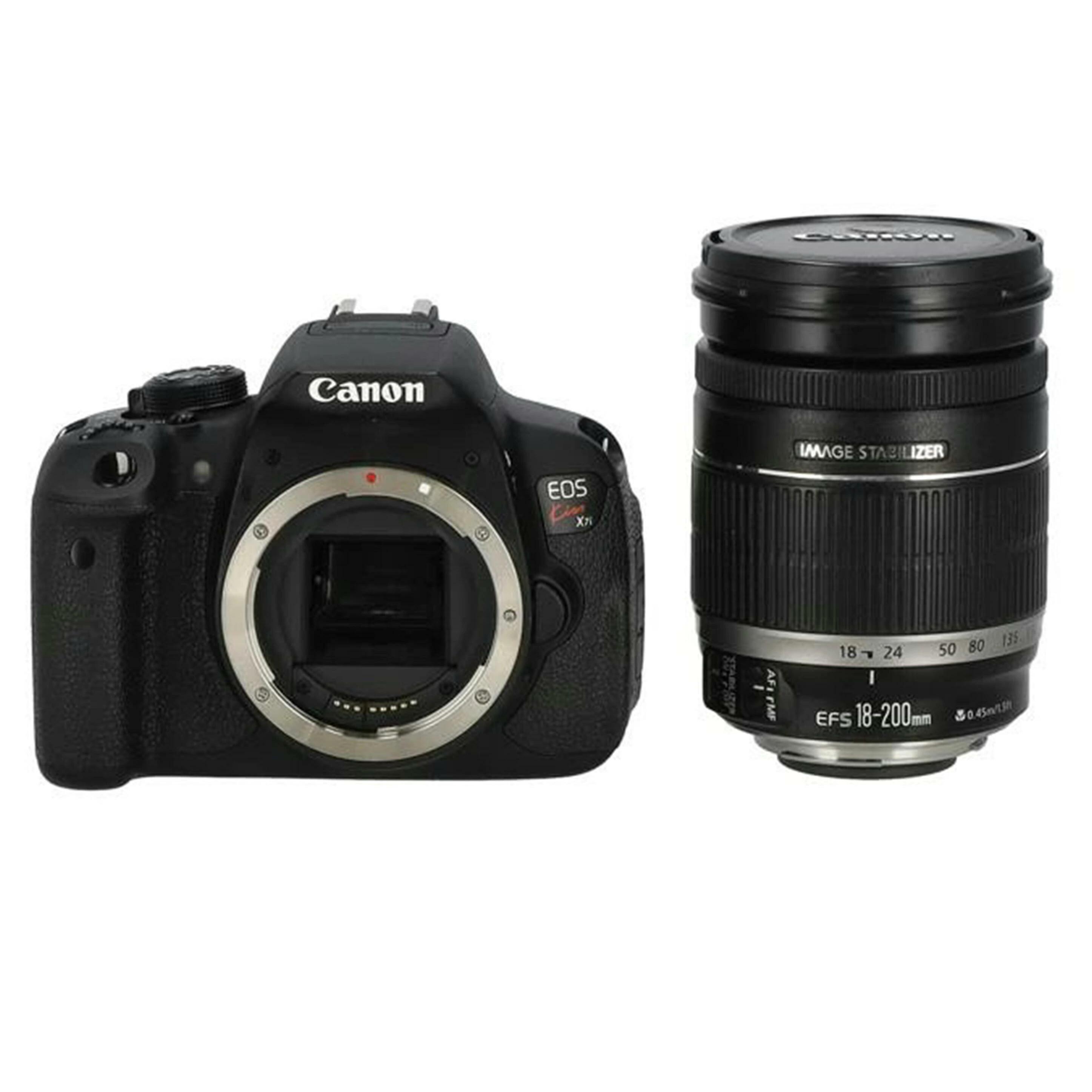 中古 一眼レフカメラ CANON キャノン EOS KissX7i レンズキット 011035014120 コンディションランク【AB】 （商品 No.05-0）