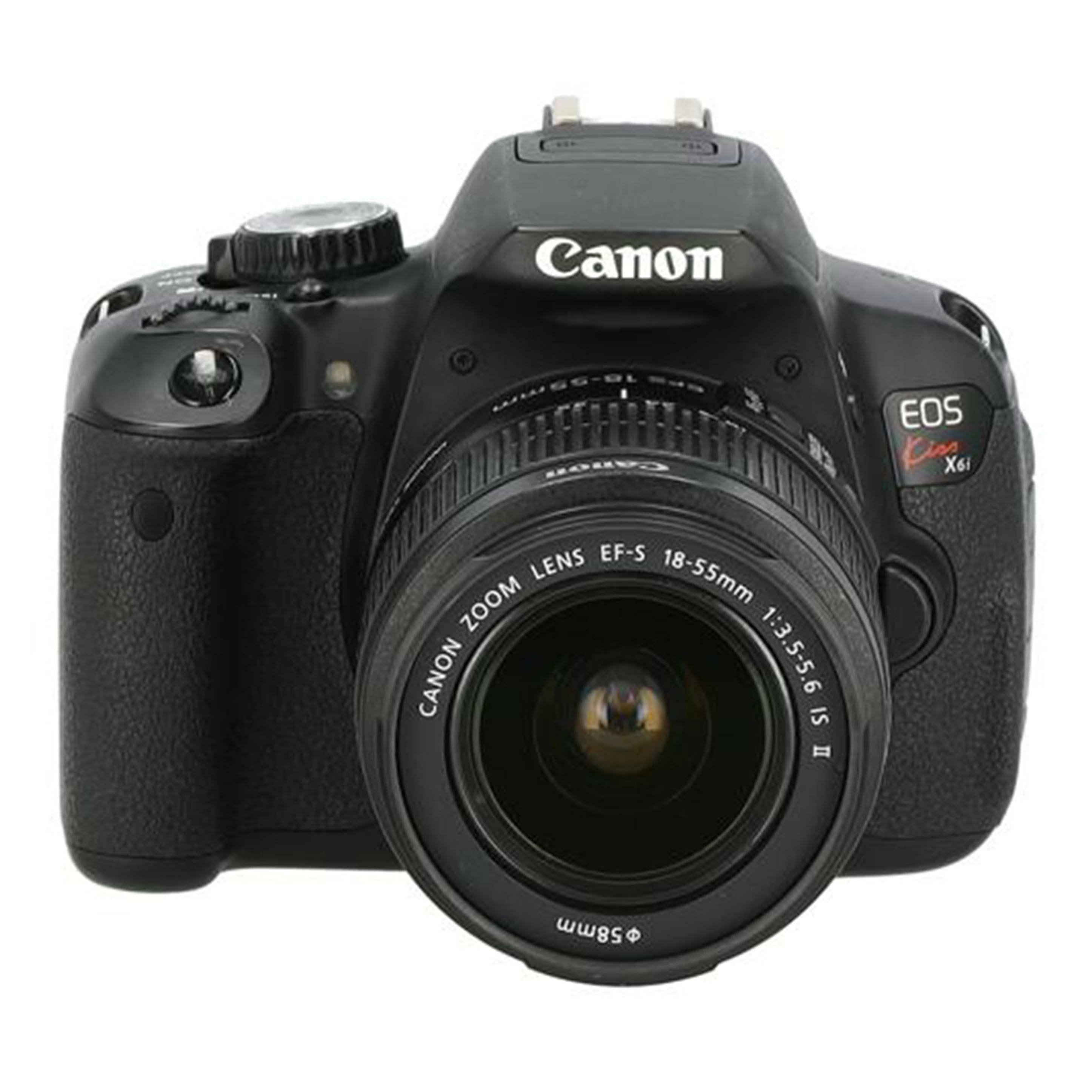 中古 一眼レフカメラCANON キャノンEOS KissX6i レンズキット 071033006761コンディションランク【AB】（商品 No.78-0）