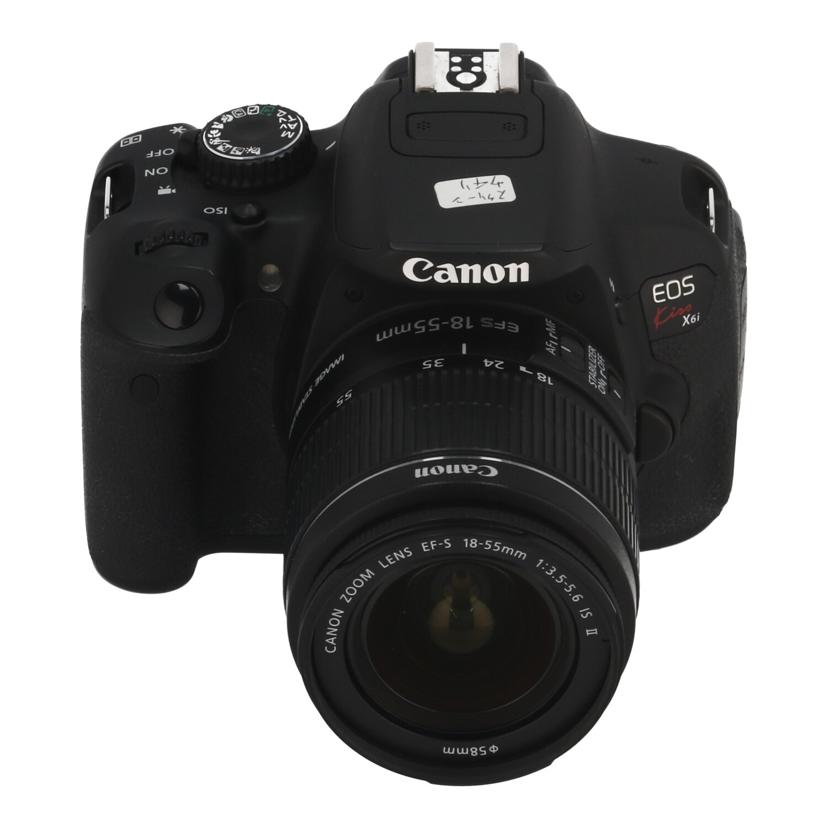中古 デジタル一眼レンズキット CANON キヤノン EOSKissX6i 091033007023 コンディションランク【B】 （商品 No.18-0）
