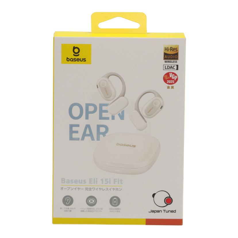 中古 ハイレゾ対応ワイヤレスイヤホン未使用 Baseus ベースアス Eli 15i Fit 5054126379 コンディションランク【S】 （商品 No.81-0）