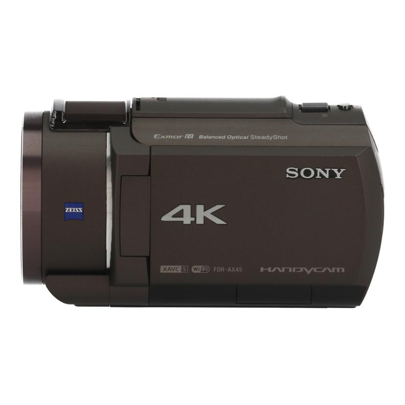 中古 4Kテレビカメラ＋付属物一揃いの道具/HandycamSONY ソニーFDR-AX45A S0130511398健康状態位置づける【A】（商いもの No.70-0）