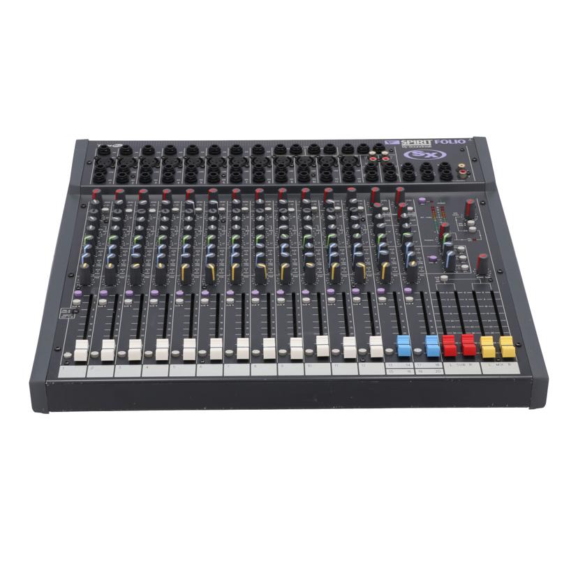 中古 アナログミキサー SPIRIT スピリット SPIRIT FOLIO SX RW5349001195 コンディションランク【B】 （商品 No.69-0）
