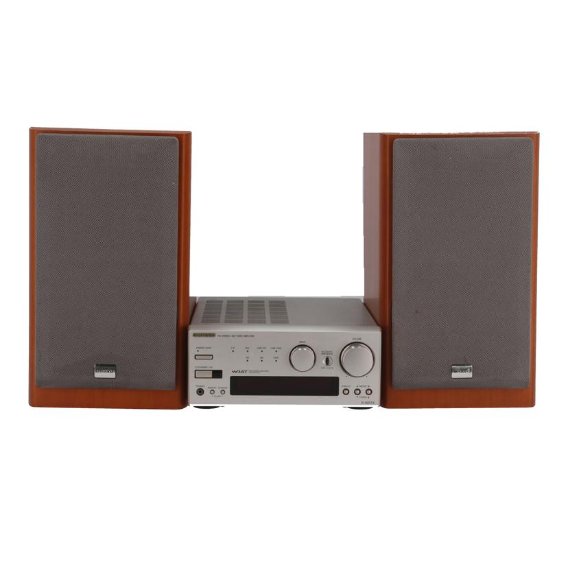 中古 ミニアンプ＋スピーカーセットONKYO オンキヨーR-805TX+D-092TX 1230918057コンディションランク【B】（商品 No.09-0）