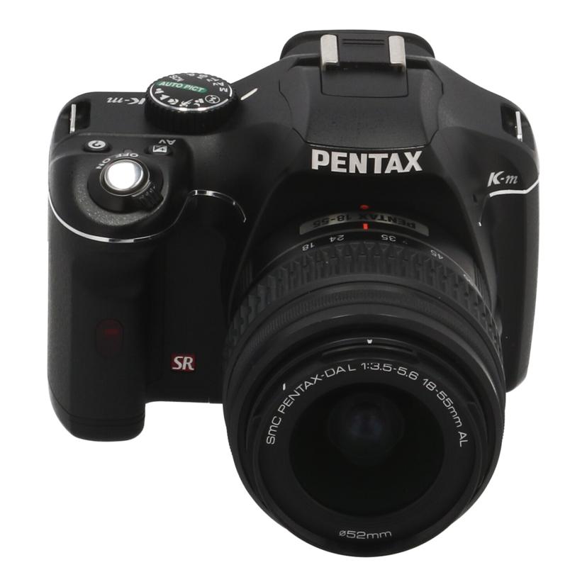 中古 デジタル一眼 レンズキットPENTAX ペンタックスK-m レンズキット 3365587コンディションランク【B】（商品 No.62-0）｜DIGIREX