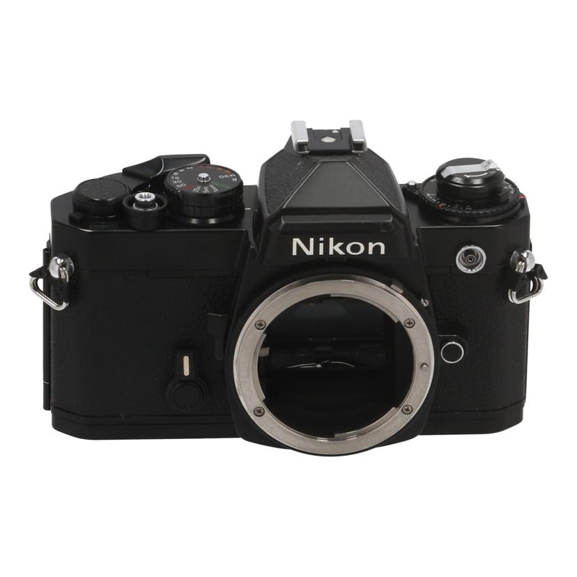 中古 写真フィルム一眼二眼レフ 上半身Nikon ニコンFE BLACK 上半身4146015健康状態位置づける【B】（商いもの No.62-0）