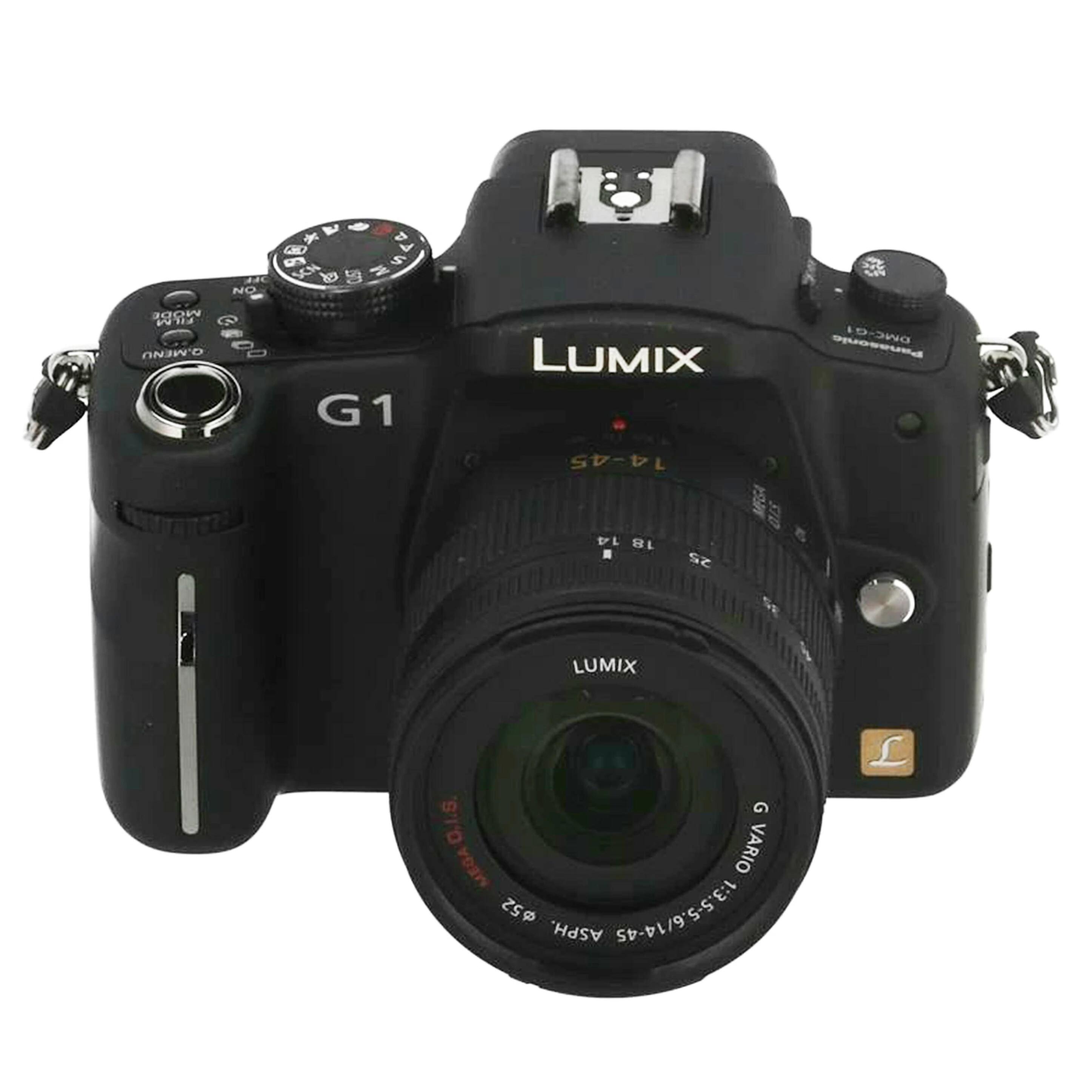 中古 鏡鑑受け答え一眼 水晶体一揃いの道具Panasonic パナソニックDMC-G1 水晶体一揃いの道具FT8KA002900健康状態位置づける【B】（商いもの No.05-0）