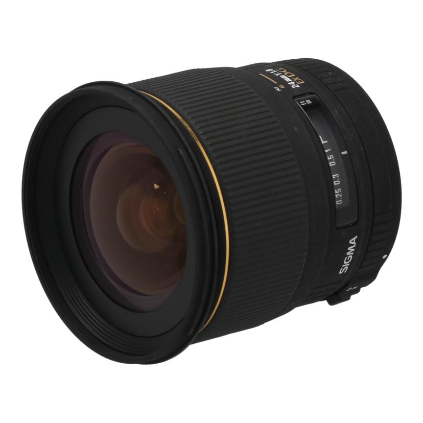 中古 交換レンズ/24mm SIGMA Canon シグマ 24mm F1.8 EX DG ASP 3028268 コンディションランク【B】 （商品 No.84-0）