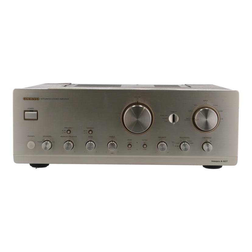 中古 プリメインアンプONKYO オンキョーA-927 5706018266コンディションランク【B】（商品 No.22-0）｜DIGIREX