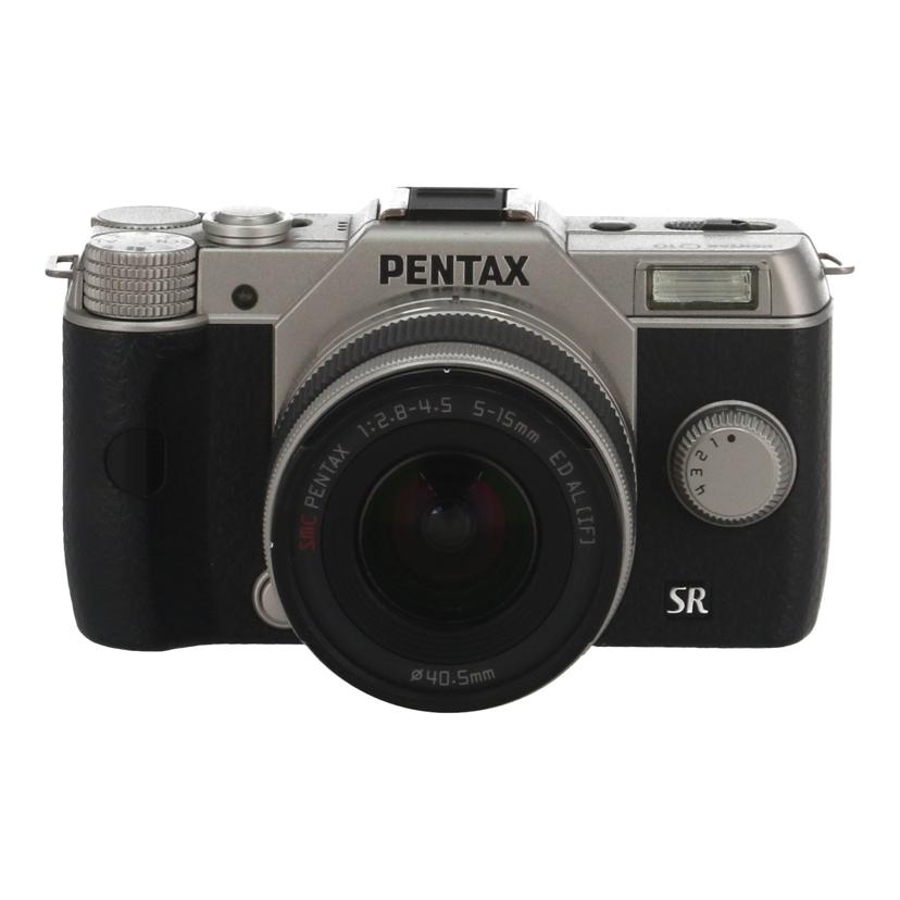 中古 鏡鑑受け答え一眼 水晶体一揃いの道具PENTAX ペンタックス Q10 ﾚﾝｽﾞｷｯﾄ 463380健康状態価値づける【B】（商いもの No.22-0）